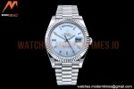 Rolex - DayDate 40mm Flt SS/SS L-Blue/Dia GSF A2836 Mod