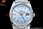 Rolex - DayDate 40mm Flt SS/SS L-Blue/Dia GSF A2836 Mod