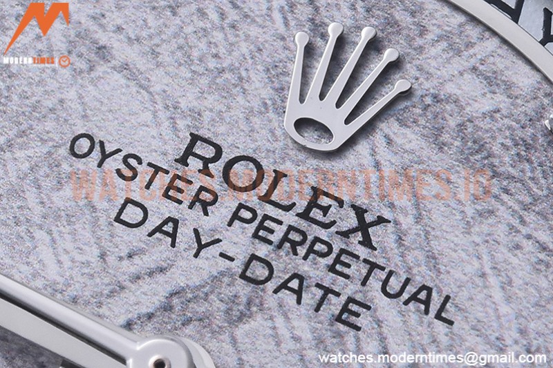 Rolex - DayDate 40mm Flt SS/SS Met/Dia GSF A2836 Mod