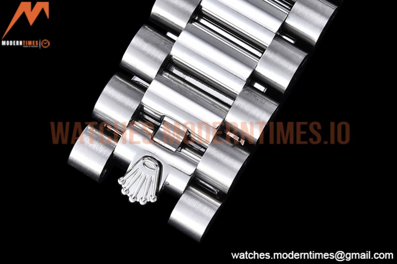 Rolex - DayDate 40mm Dia SS/SS Wht/Rm GSF A2836 Mod