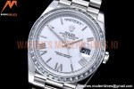 Rolex - DayDate 40mm Dia SS/SS Wht/Rm GSF A2836 Mod