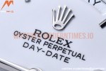 Rolex - DayDate 40mm Dia SS/SS Wht/Rm GSF A2836 Mod
