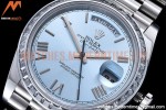 Rolex - DayDate 40mm Dia SS/SS L-Blue/Rm GSF A2836 Mod