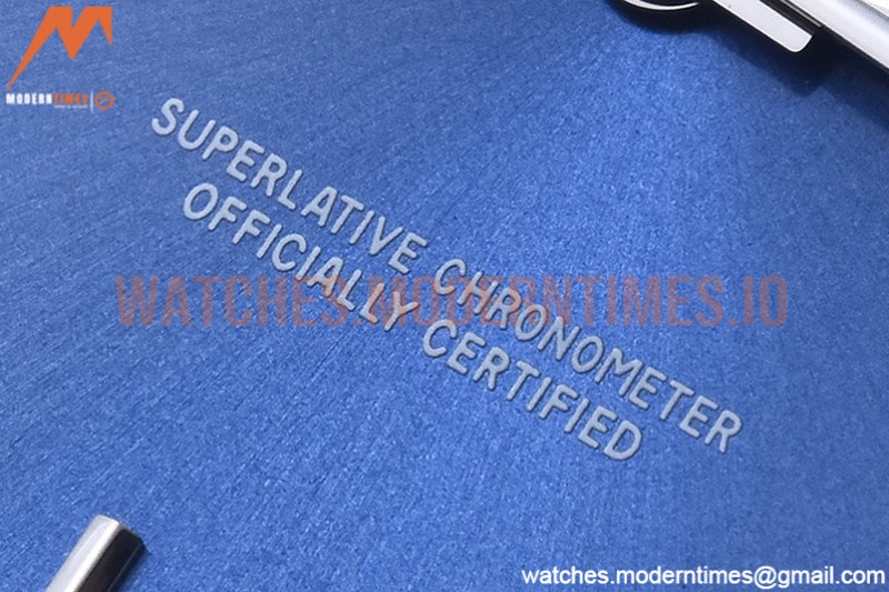 Rolex - DayDate 40mm Dia SS/SS Blue/Rm GSF A2836 Mod