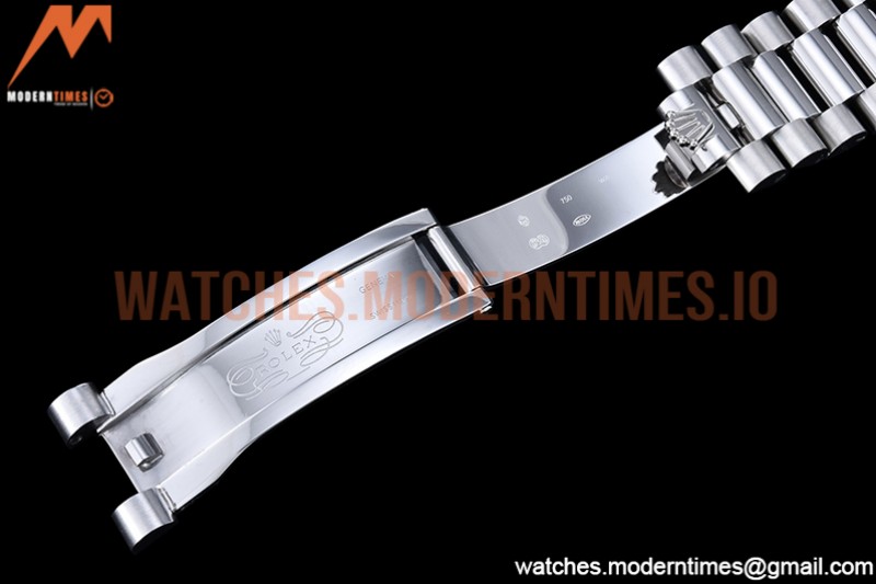 Rolex - DayDate 40mm Dia SS/SS P-Met/Dia GSF A2836 Mod