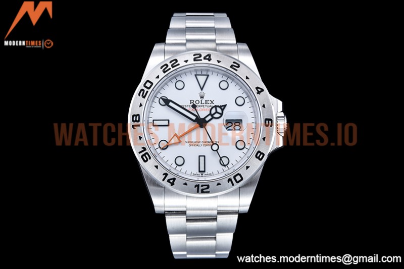 Rolex - Explorer II 226570 904L SS/SS Wht JVS VR3285 CHS