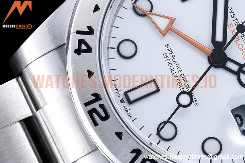 Rolex - Explorer II 226570 904L SS/SS Wht JVS VR3285 CHS