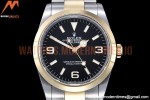 Rolex - Explorer 1 124273 36mm 904L YG/SS Blk GMF V2 VR3230