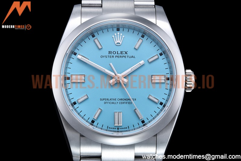 Rolex - Oyster Pert 36mm 904 126000 SS/SS Tiff Blue VSF VS3235