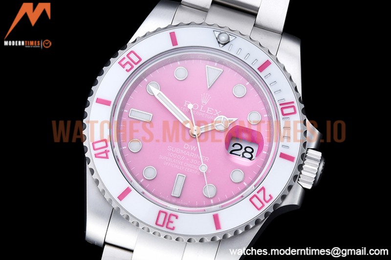 Rolex - Submariner DIW Parakeet Fuchsia SS/SS VSF VS3135