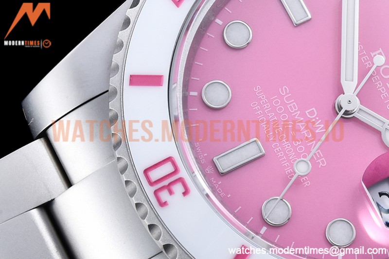 Rolex - Submariner DIW Parakeet Fuchsia SS/SS VSF VS3135