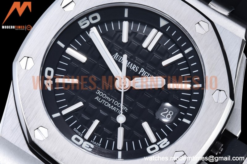 Audemars Piguet - Royal Oak Offshore Diver 15703 SS/RU ZF V2 A3120
