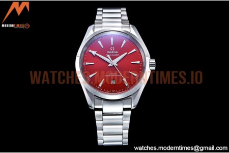 Omega - Aqua Terra Shades SS/SS Red A8F A2813
