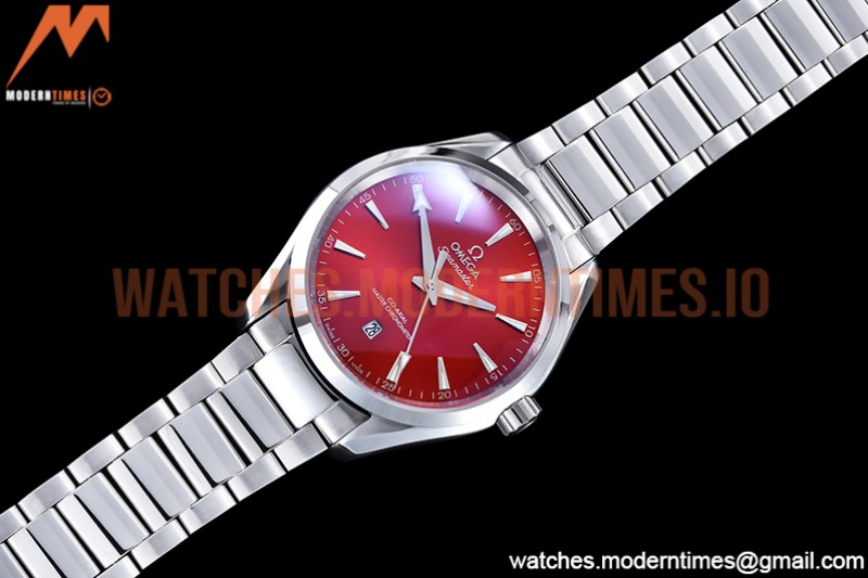 Omega - Aqua Terra Shades SS/SS Red A8F A2813