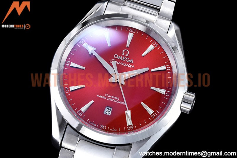 Omega - Aqua Terra Shades SS/SS Red A8F A2813