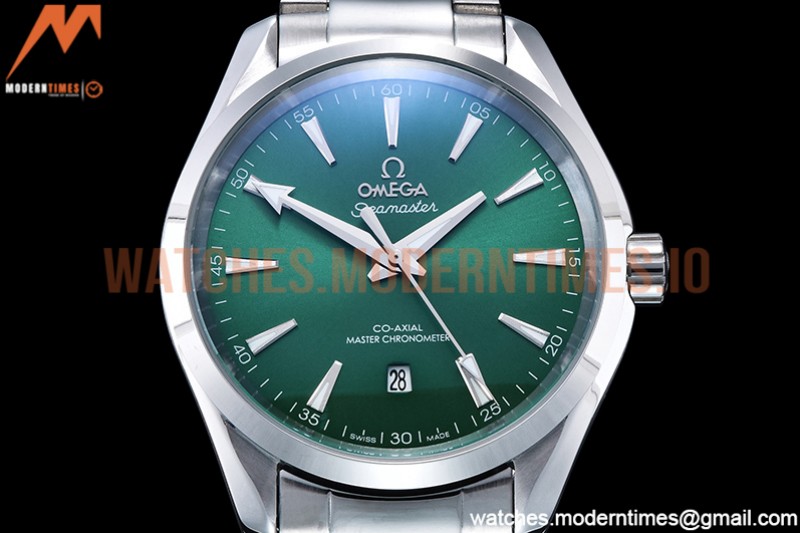 Omega - Aqua Terra Shades SS/SS Green A8F A2813