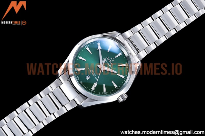 Omega - Aqua Terra Shades SS/SS Green A8F A2813