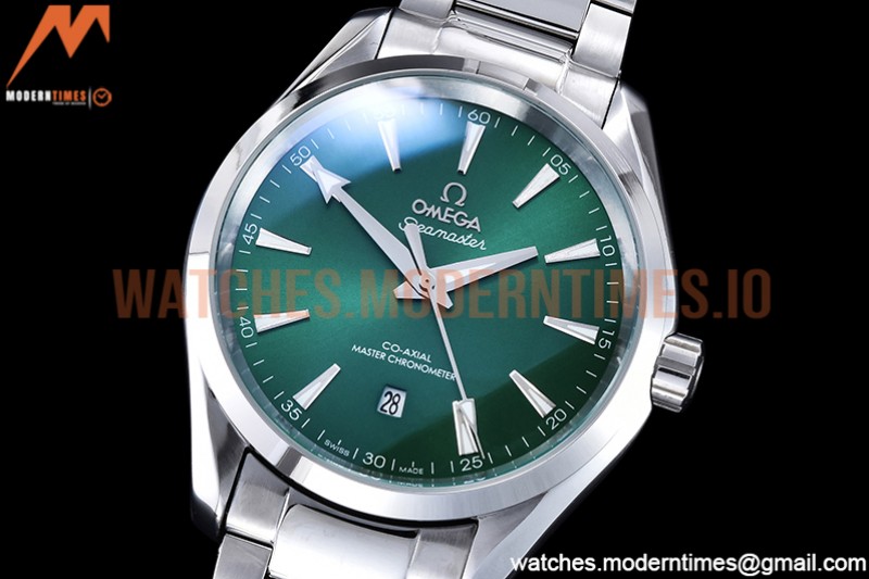 Omega - Aqua Terra Shades SS/SS Green A8F A2813
