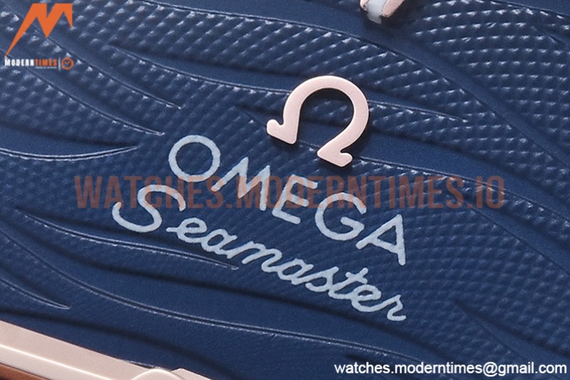 Omega - Aqua Terra Shades 34mm SS/SS P-Blue/RG A8F A2813