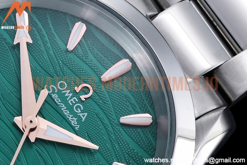 Omega - Aqua Terra Shades 34mm SS/SS P-Green/RG A8F A2813
