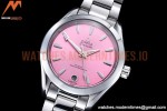 Omega - Aqua Terra Shades 34mm SS/SS Pink A8F A2813