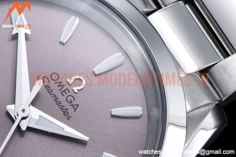 Omega - Aqua Terra Shades 34mm SS/SS Grey A8F A2813