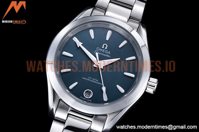 Omega - Aqua Terra Shades 34mm SS/SS Green A8F A2813
