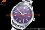 Omega - Aqua Terra Shades 34mm SS/SS Purple A8F A2813