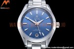 Omega - Aqua Terra Shades 34mm SS/SS Blue A8F A2813