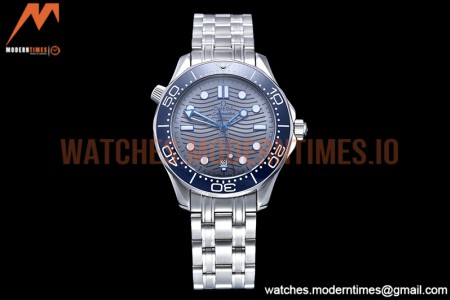 Omega - Seamaster 300m 2018 Blue SS/SS Grey GDF MY8215