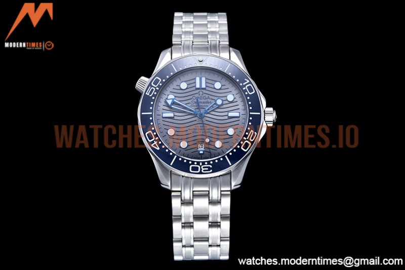 Omega - Seamaster 300m 2018 Blue SS/SS Grey GDF MY8215