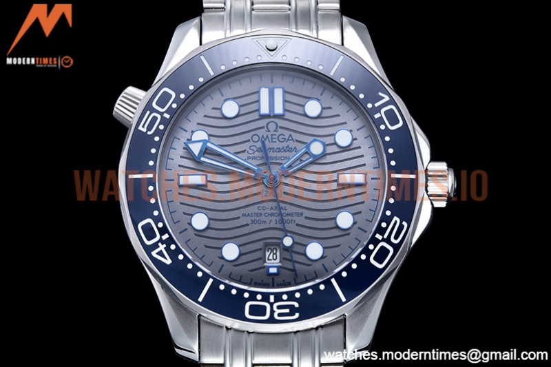 Omega - Seamaster 300m 2018 Blue SS/SS Grey GDF MY8215