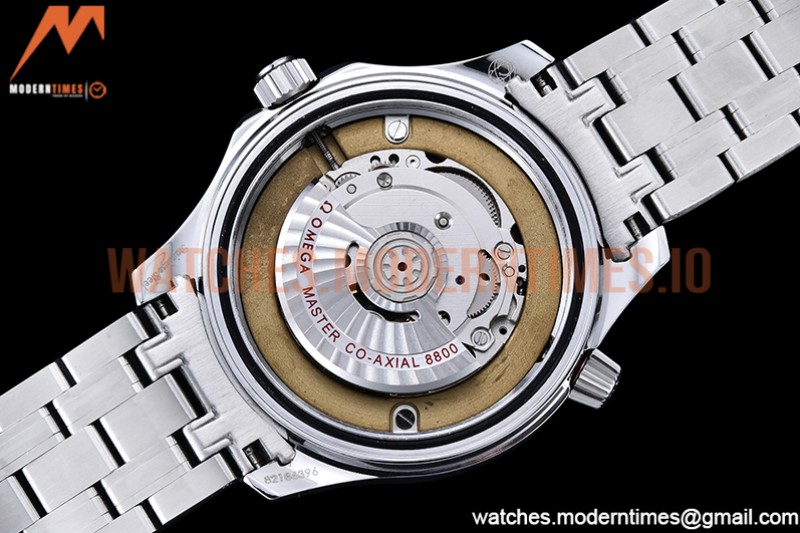 Omega - Seamaster 300m 2018 Blk SS/SS White GDF MY8215