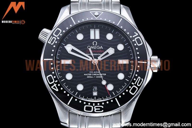 Omega - Seamaster 300m 2018 Blk SS/SS Black GDF MY8215