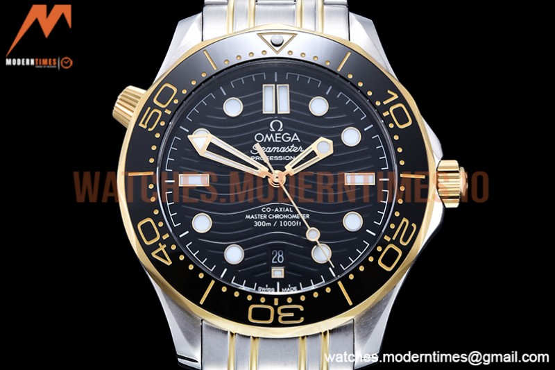 Omega - Seamaster 300m 2018 Blk YG/SS Black GDF MY8215