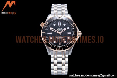 Omega - Seamaster 300m 2018 Blk RG/SS Black GDF MY8215