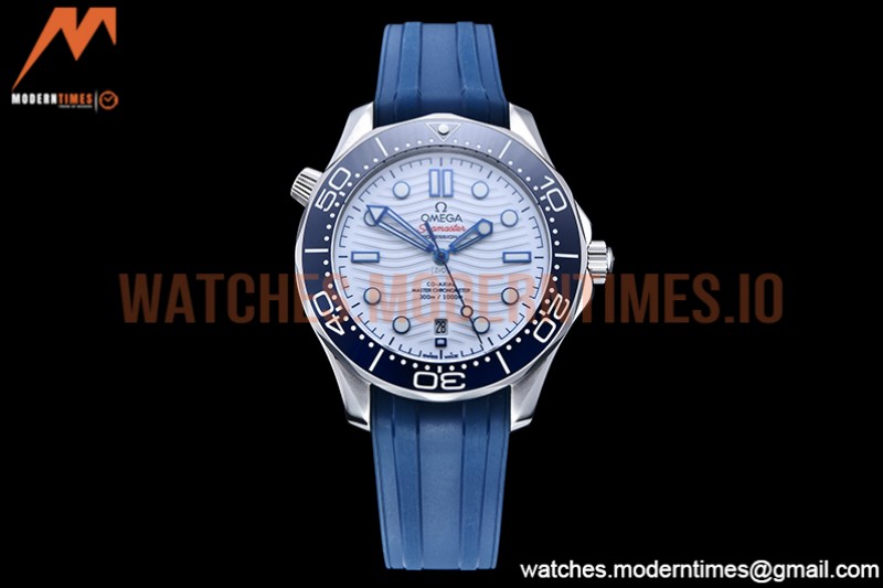 Omega - Seamaster 300m 2018 Blue SS/RU White GDF MY8215