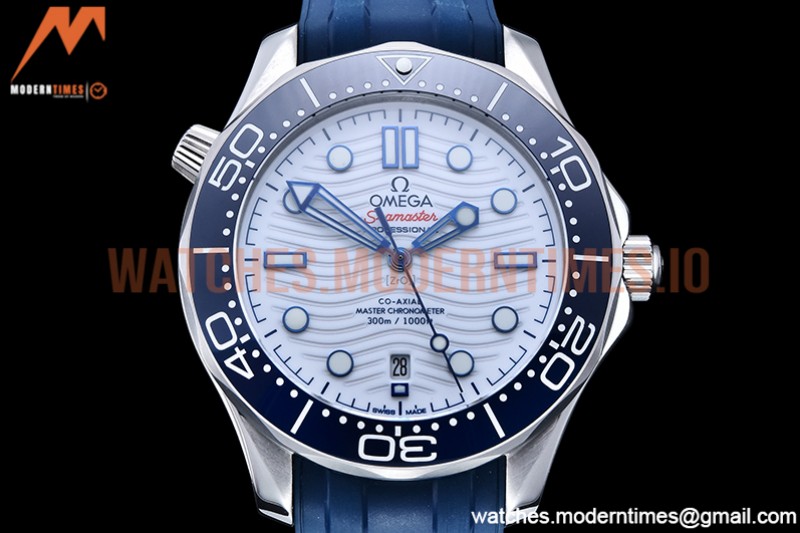 Omega - Seamaster 300m 2018 Blue SS/RU White GDF MY8215