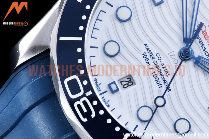 Omega - Seamaster 300m 2018 Blue SS/RU White GDF MY8215