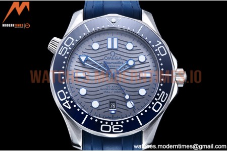 Omega - Seamaster 300m 2018 Blue SS/RU Grey GDF MY8215