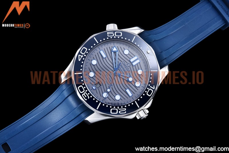 Omega - Seamaster 300m 2018 Blue SS/RU Grey GDF MY8215