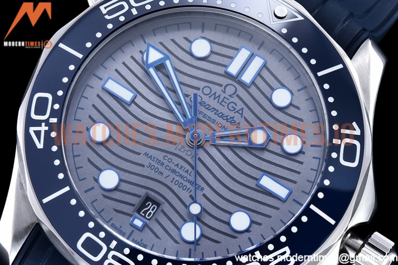Omega - Seamaster 300m 2018 Blue SS/RU Grey GDF MY8215