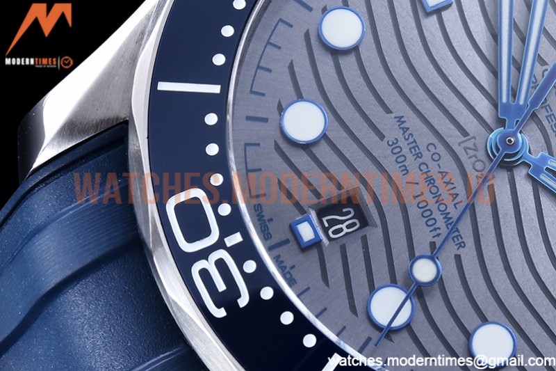 Omega - Seamaster 300m 2018 Blue SS/RU Grey GDF MY8215