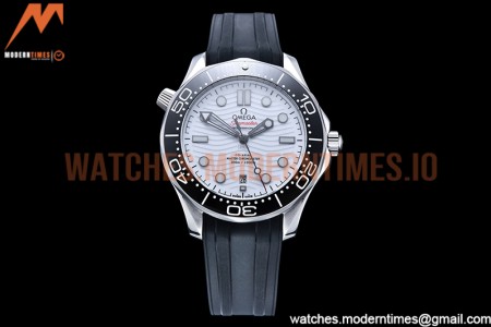 Omega - Seamaster 300m 2018 Blk SS/RU White GDF MY8215