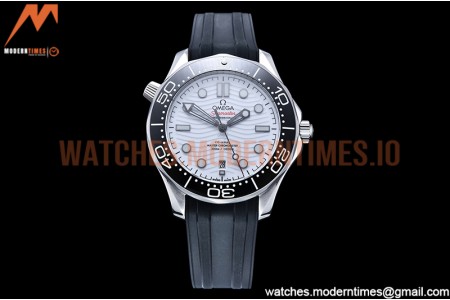 Omega - Seamaster 300m 2018 Blk SS/RU White GDF MY8215