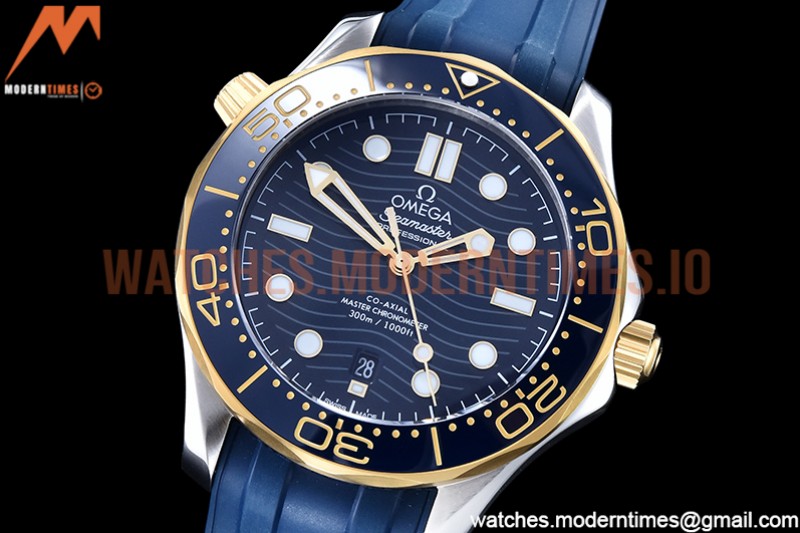 Omega - Seamaster 300m 2018 Blue YG/SS/RU Blue GDF MY8215