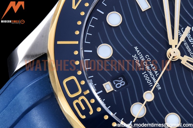 Omega - Seamaster 300m 2018 Blue YG/SS/RU Blue GDF MY8215