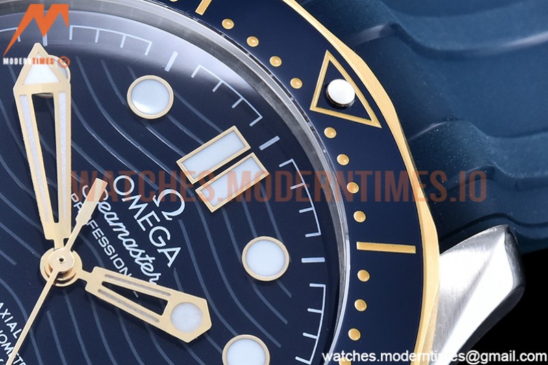 Omega - Seamaster 300m 2018 Blue YG/SS/RU Blue GDF MY8215