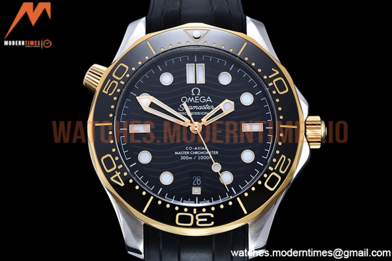 Omega - Seamaster 300m 2018 Blk YG/SS/RU Black GDF MY8215