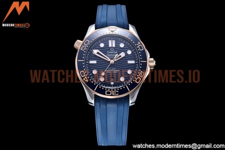 Omega - Seamaster 300m 2018 Blue RG/SS/RU Blue GDF MY8215